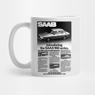 SAAB 900 RANGE - advert Mug